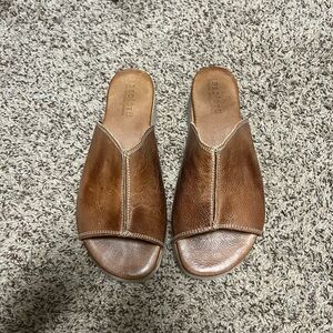 Bed Stu Fairlee II leather Tan Rustic Size 9